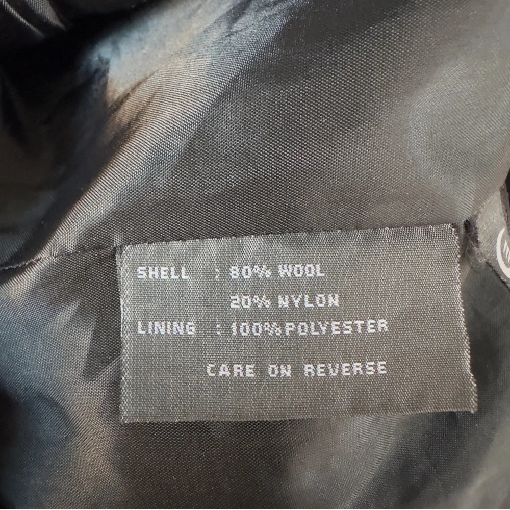 Kenneth Cole Reaction Wool Blend Coat Size 4 - Picture 7 of 7